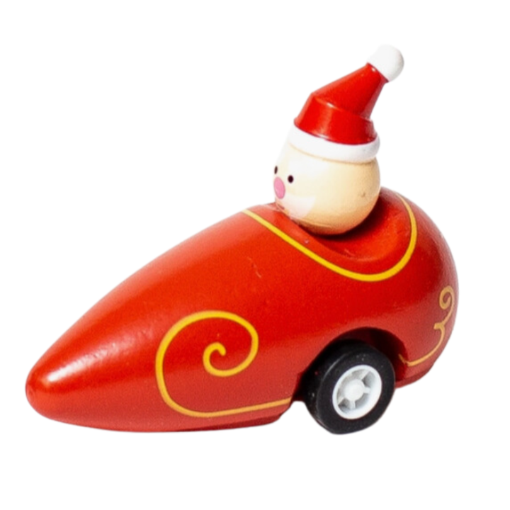 classic christmas wooden toy car
