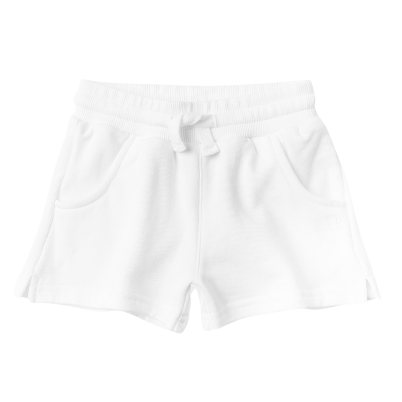 Little Bipsy - Sweatshort in White