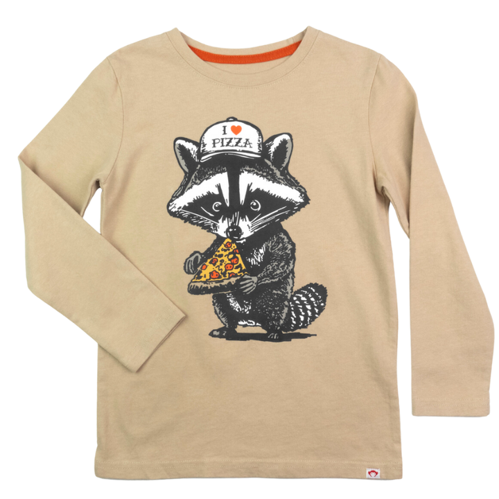 Appaman - Trash Panda Long Sleeve Tee in Fog (5)