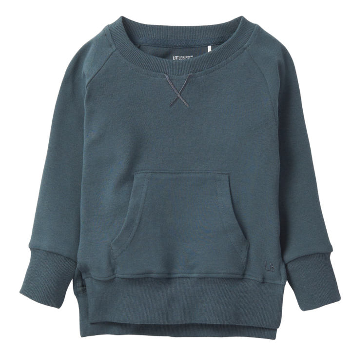 Little Bipsy - Pocket Pullover in Night Fall