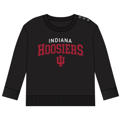 Authentic Brand - Indiana University Infant Fleece Sweatshirt in Black