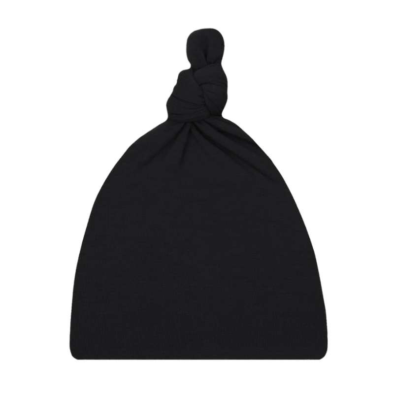 Lou Lou & Co - Infant Peyton Knotted Hat in Black