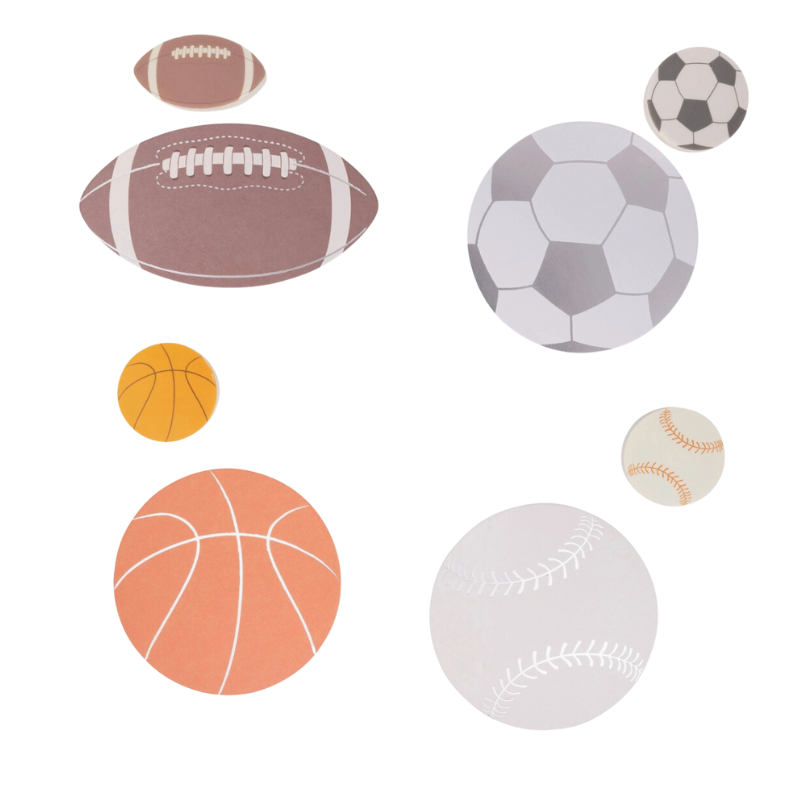 Valentine's Day Cards - Sports Balls