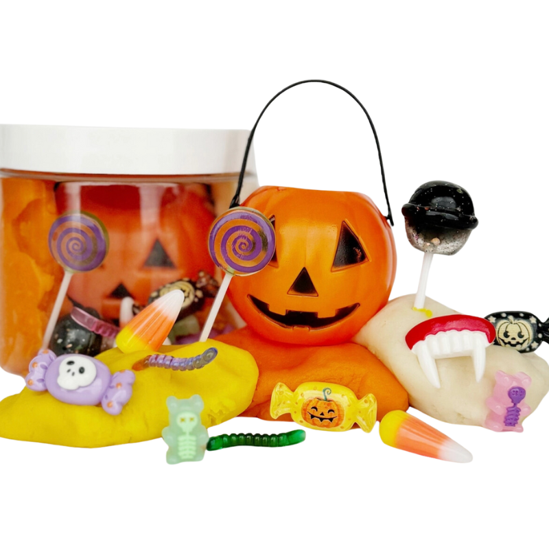 KidDough Halloween trick-or-treat sensory kit