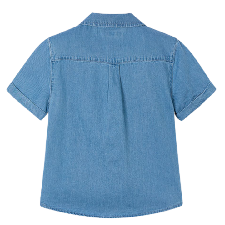 Mayoral - Boys Short-Sleeved Denim Shirt