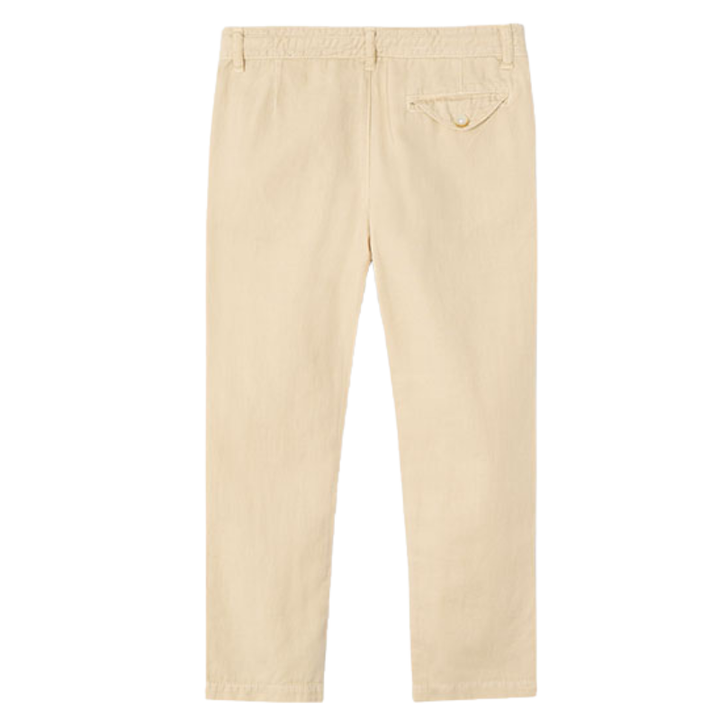 Mayoral - Boys Linen Pants in Buttercream