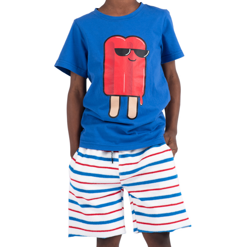 Appaman - Double the Fun Popsicle Tee in Blue