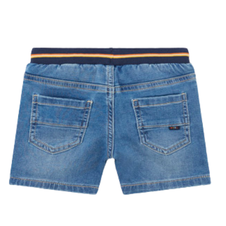 Mayoral - Baby Soft Waist Denim Shorts in Blue (9mo, 12mo, 18mo)