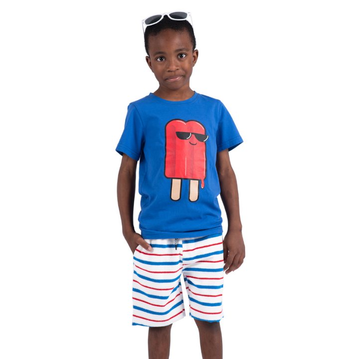 Appaman - Double the Fun Popsicle Tee in Blue