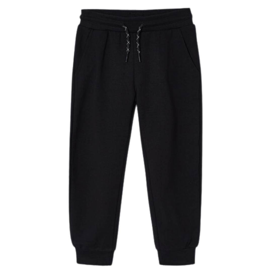 Black tracksuit discount bottoms boy