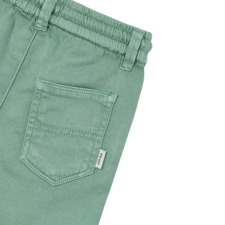 Mayoral - Boys Soft Chino Shorts in Laurel Green