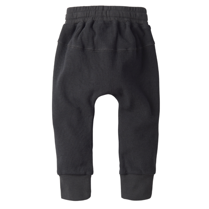 Little Bipsy - Waffle Joggers in Black