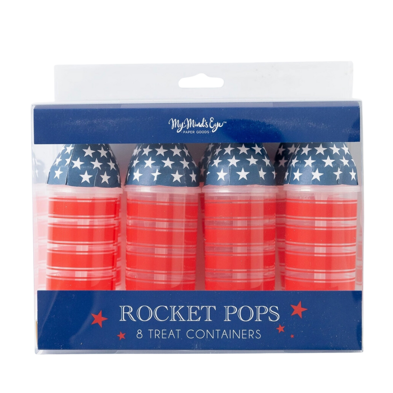 Rocket Treat Poppers - Set of 8
