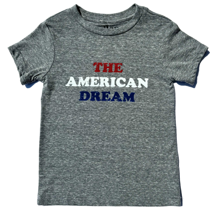 SILAS - The American Dream Tee in Heather Grey