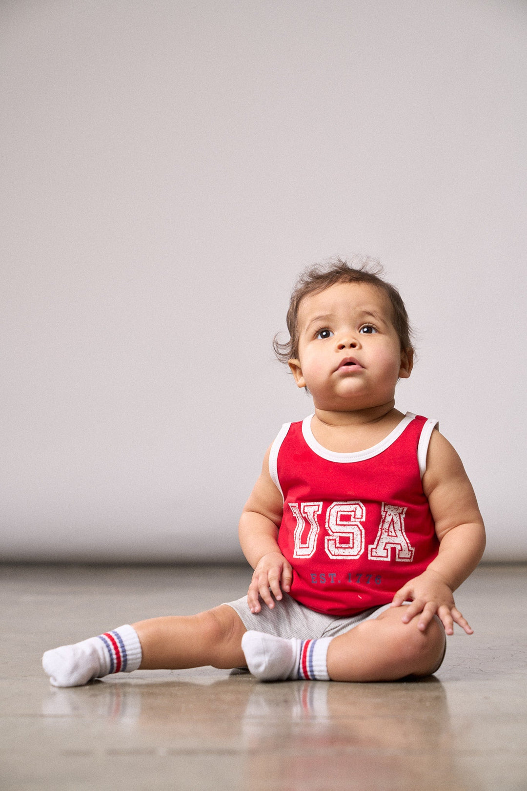 Little Bipsy - USA Tank Top in Red