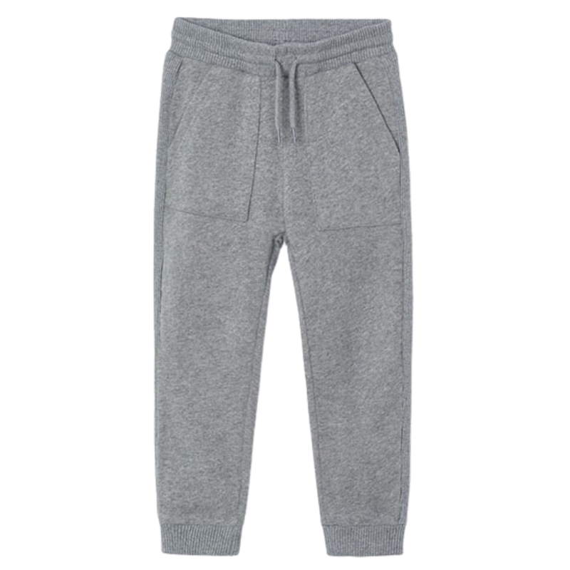 Mayoral Knit joggers in heather grey