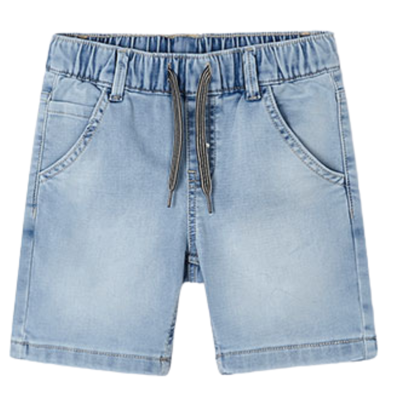 toddler boys denim shorts light blue