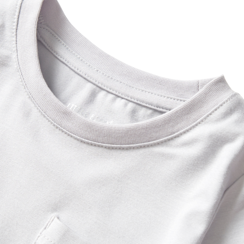 Little Bipsy - Pocket Tee in Frost