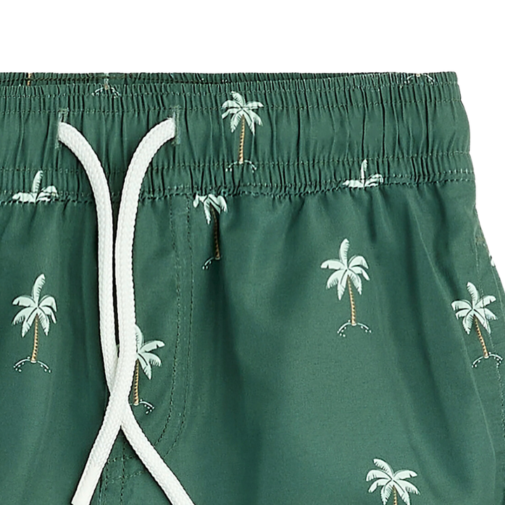 Miles - Palm Trees Swim Shorts in Forest