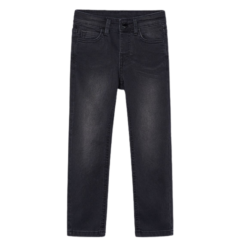 Mayoral boy soft denim jeans in black