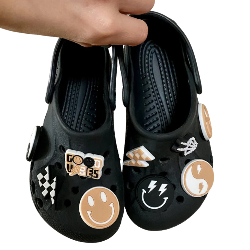 Kickin It Up Socks - Good Vibes Shoe Charms