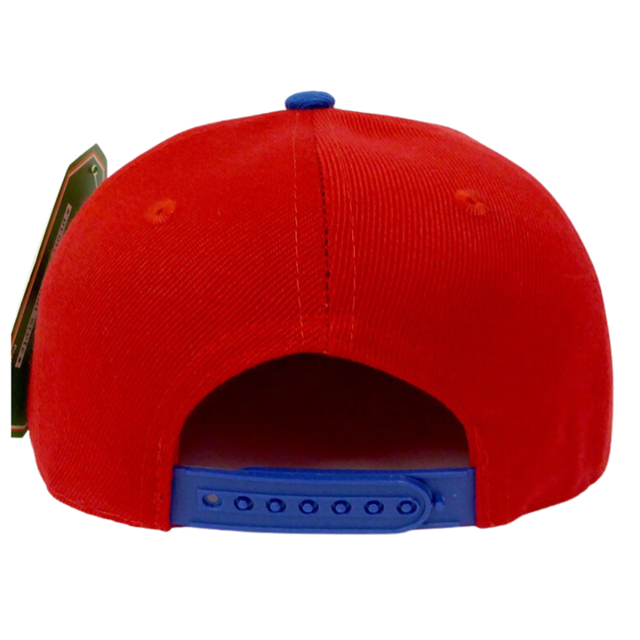 Children's SnapBack Hat in Red/Blue