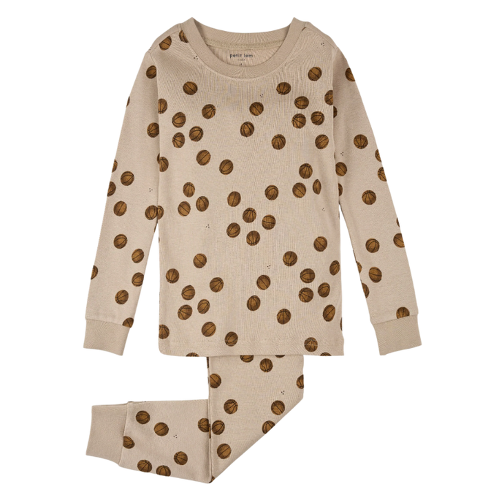 Petit Lem - Basketball Two-Piece PJs in Sand