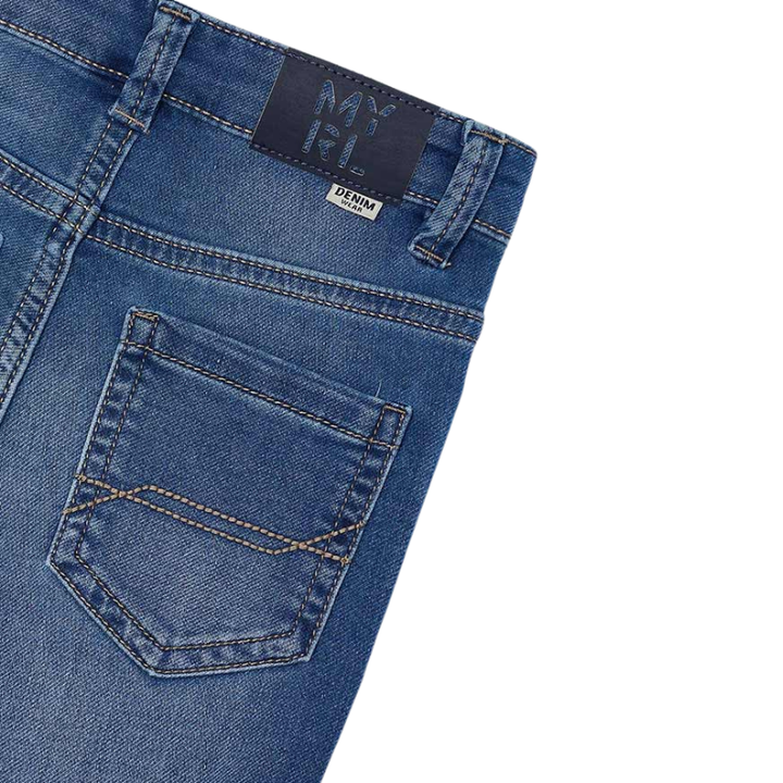 Mayoral - Boys Soft Denim Slim Jeans in Blue