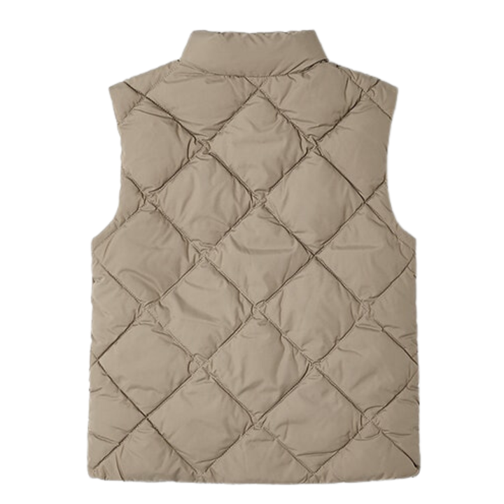 Mayoral - Boys Diamond Puffer Vest in Truffle