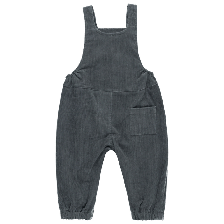 Quincy Mae - Corduroy Baby Overalls in Indigo (18-24mo)