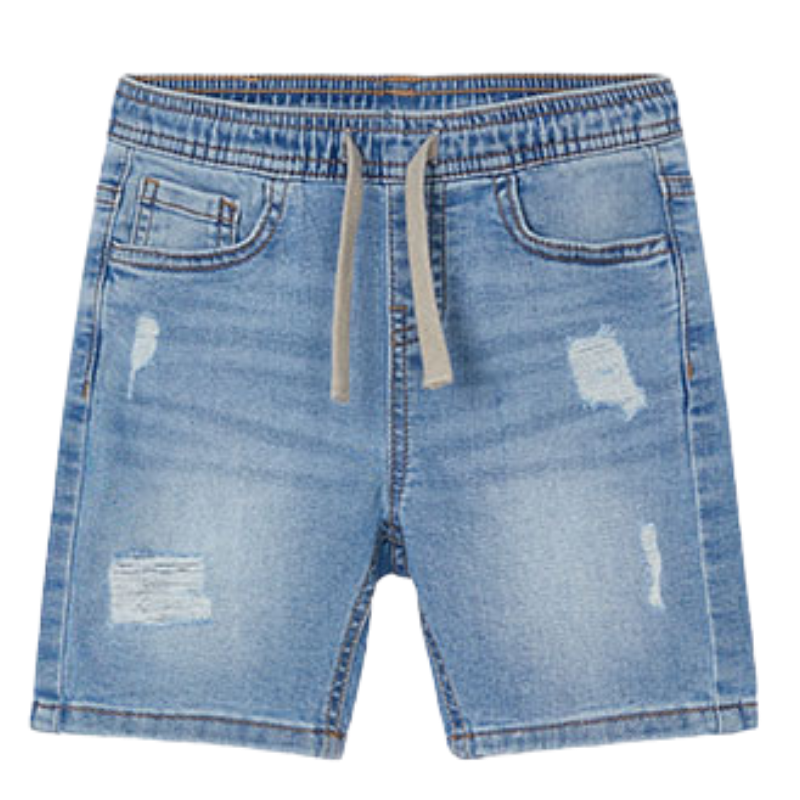 toddler boys distressed denim shorts