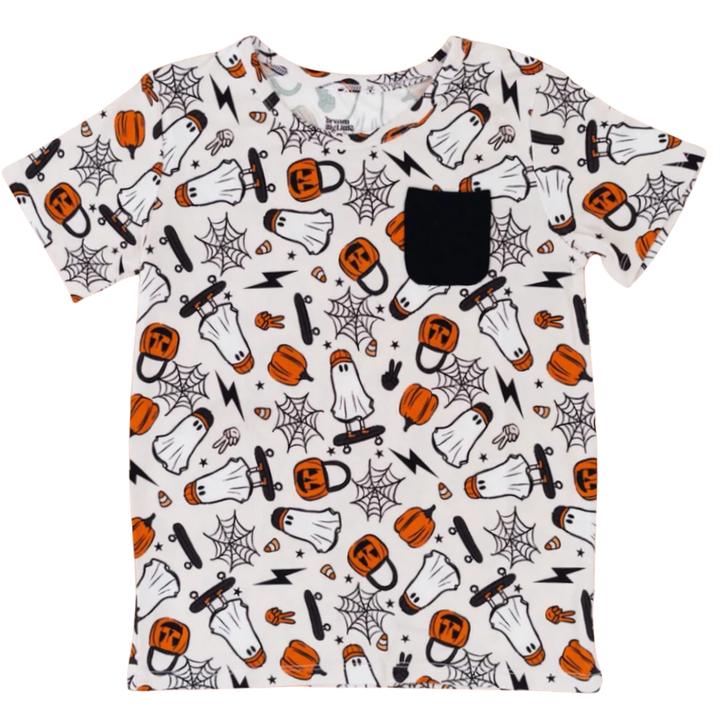 Dream Big Little Co - BOOgie and Board Pocket Tee