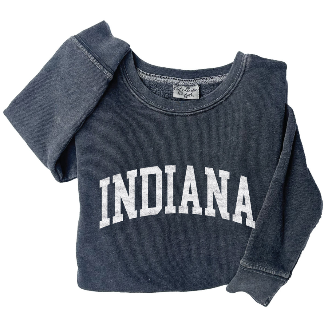 Oat Collective - INDIANA Pullover in Vintage Black