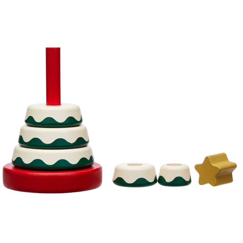 Christmas Tree Holiday Stack Toy