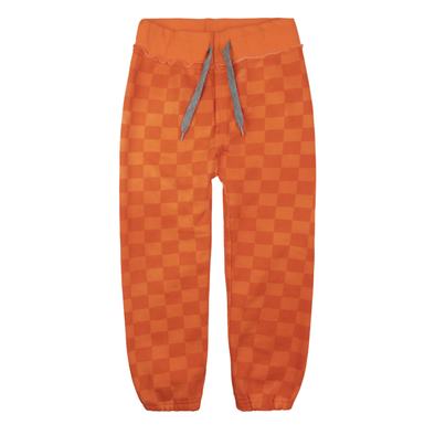 Appaman - Gym Sweats in Orange Check