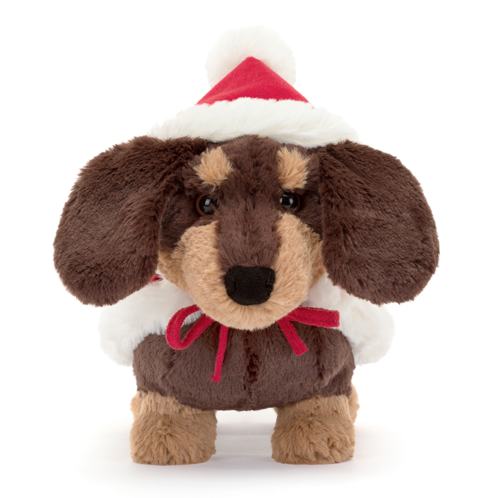 Jellycat - Winter Warmer Otto Sausage Dog - 7"