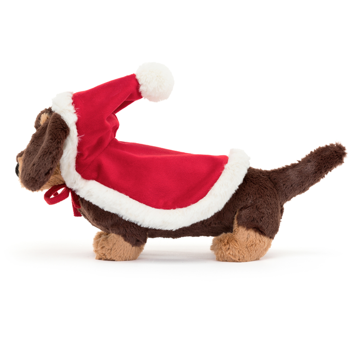 Jellycat - Winter Warmer Otto Sausage Dog - 7"