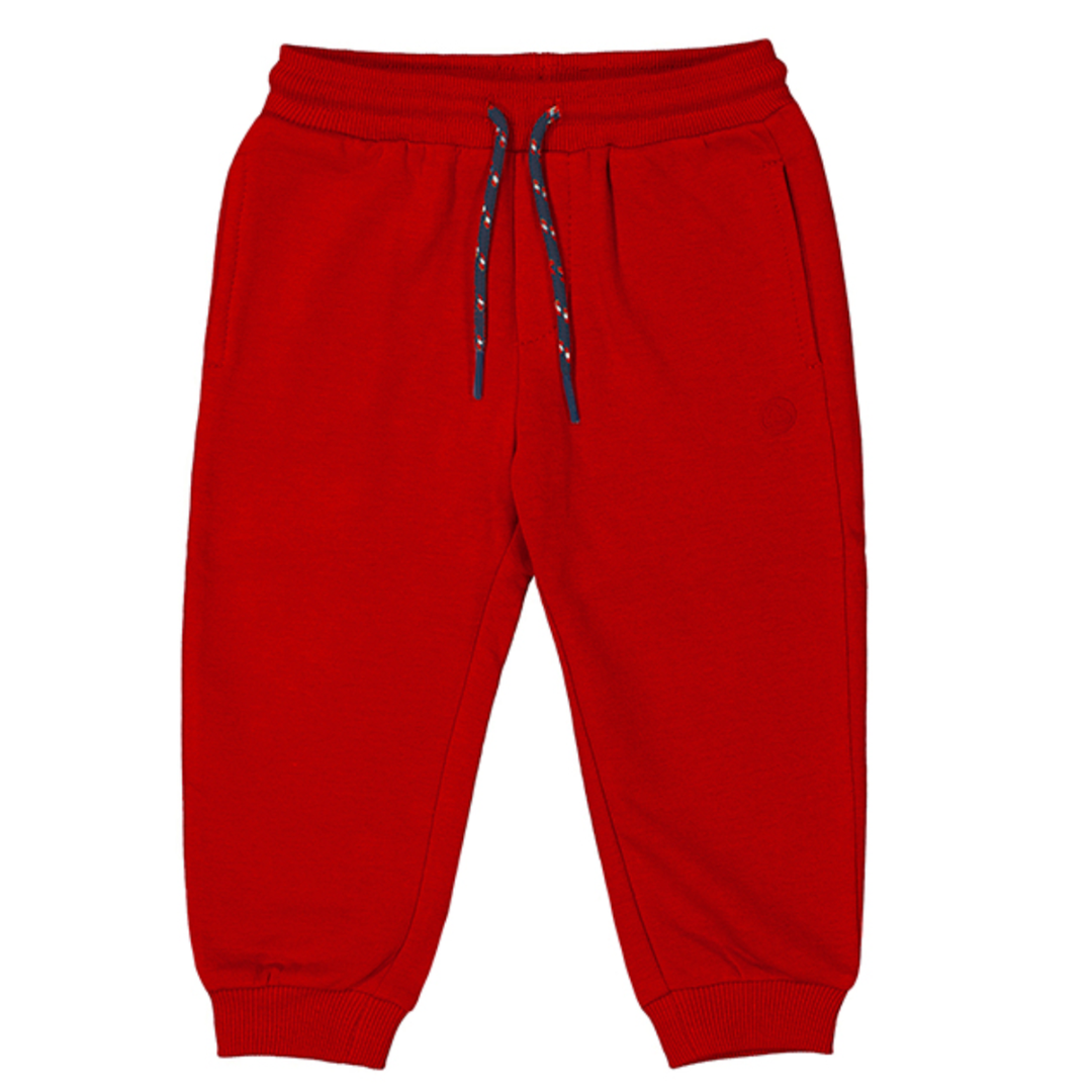 Mayoral baby boys red joggers