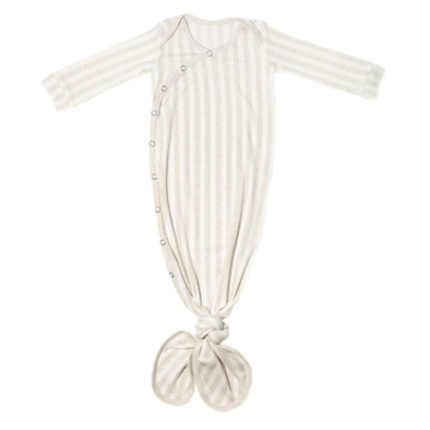 Copper Pearl - Newborn Knotted Gown in Coastal
