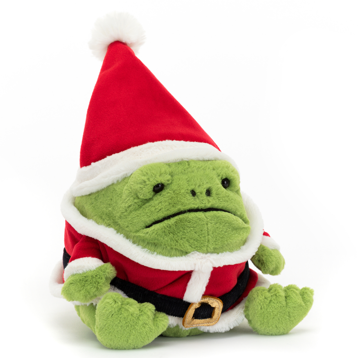 Jellycat - Santa Ricky Rain Frog - 6"