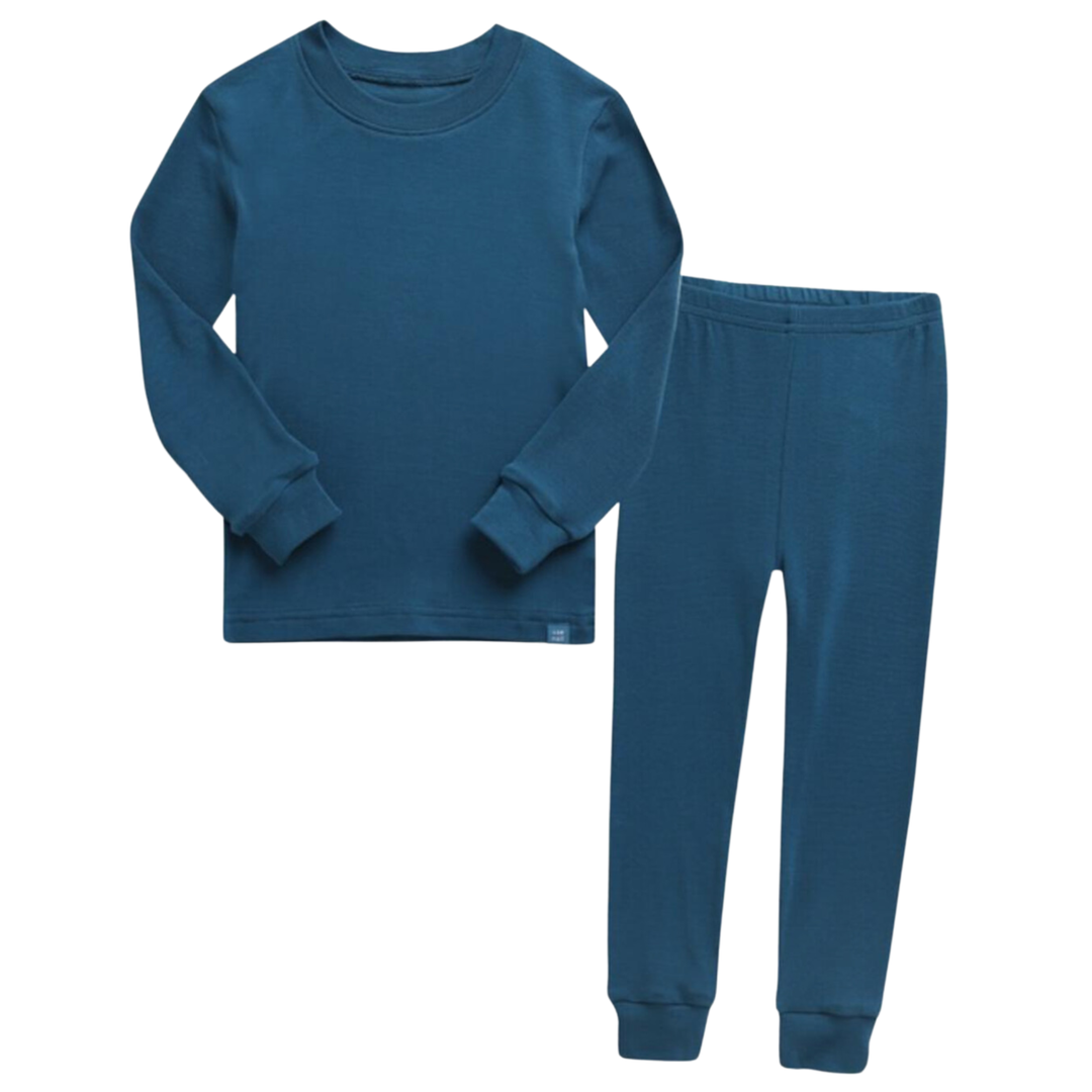 Pack of 2 Velour Pyjamas for Boys, Pirates - grey blue, Boys