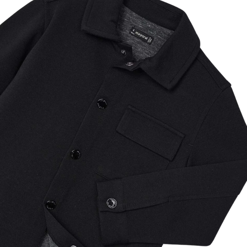 Mayoral - Boys Shacket Overshirt in Black