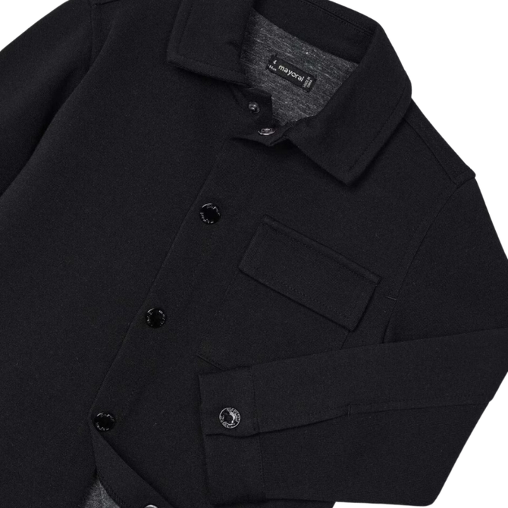 Mayoral - Boys Shacket Overshirt in Black