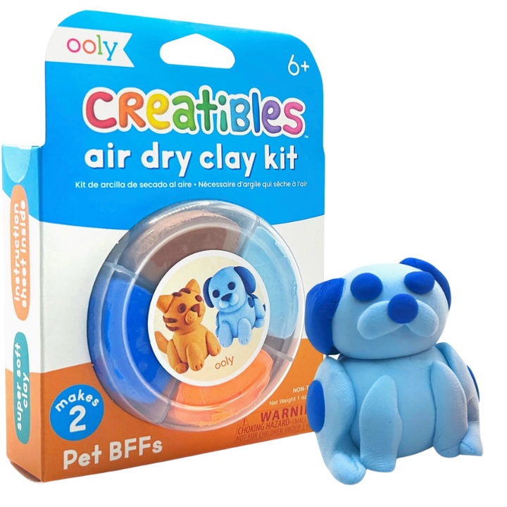 Ooly - Creatibles D.I.Y. Air-Dry Clay Kit: Pet BFFs