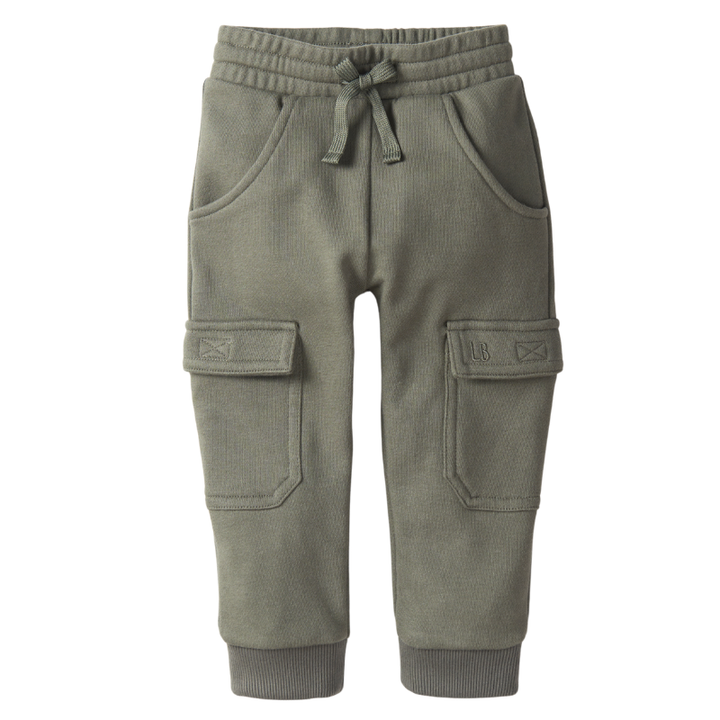 Little Bipsy - Cargo Jogger in Pine (8)