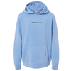 Roman & Leo - Boys FOREVER YOUNG Pigment Dyed Hoodie in Sky