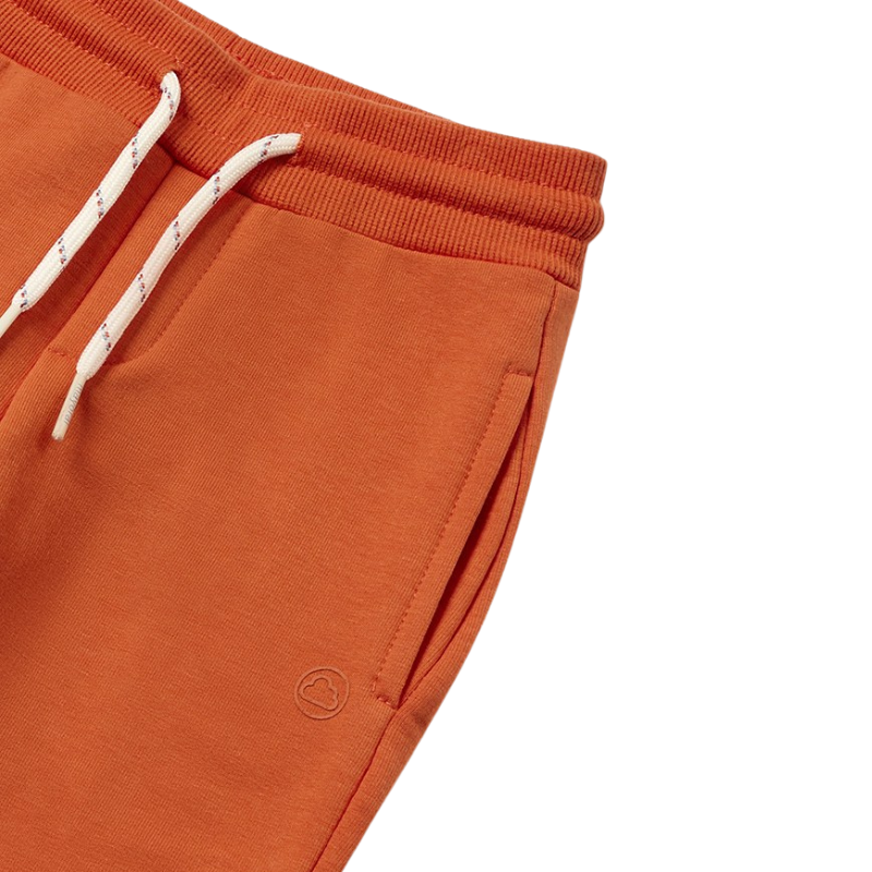 Mayoral - Baby Boys Fleece Joggers in Orange