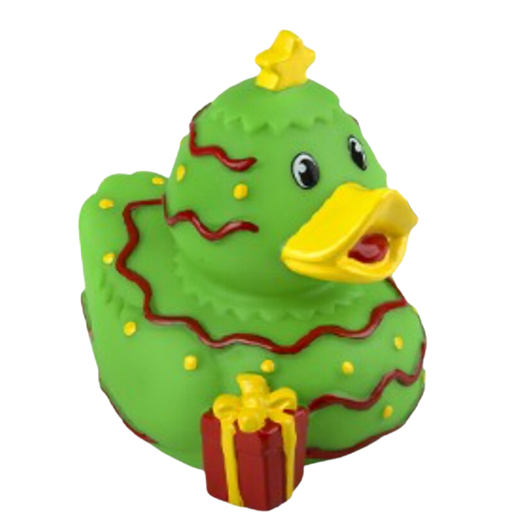 Stocking Stuffer - Christmas Rubber Duckies 3.5"