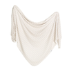Copper Pearl - Stretch-Knit Swaddle Blanket - Coastal