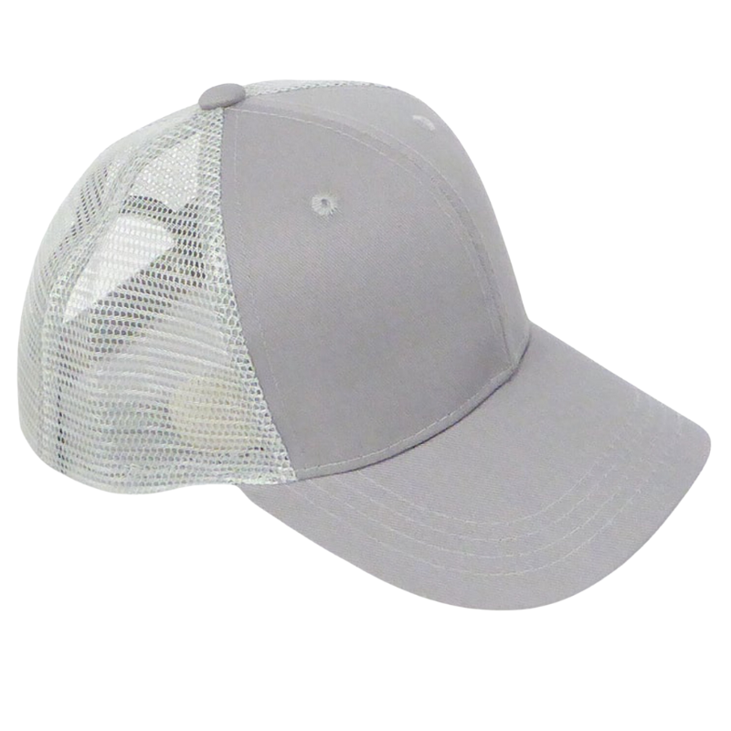 Children's Trucker SnapBack Hat in Grey